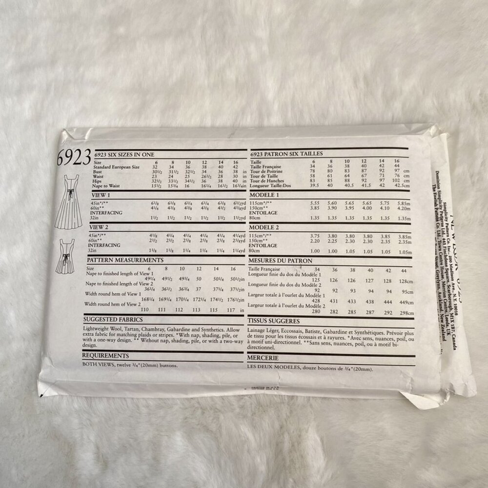 2 New Look Sewing Patterns - Picture 5 of 5